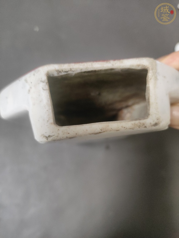 古玩陶瓷日本昭和彩繪掛鐘真品鑒賞圖