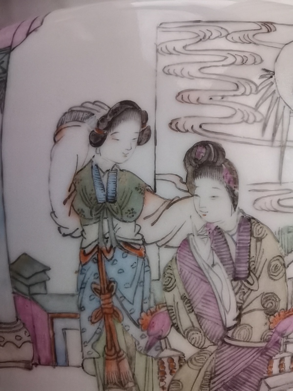 古玩陶瓷四系粥罐拍賣,當前價格4500元