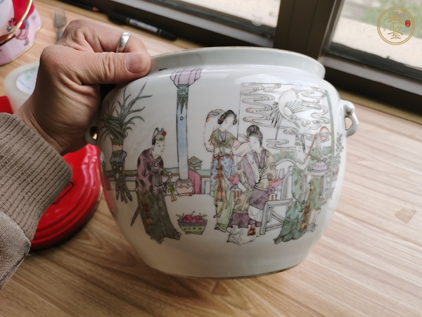 古玩陶瓷四系粥罐真品鑒賞圖