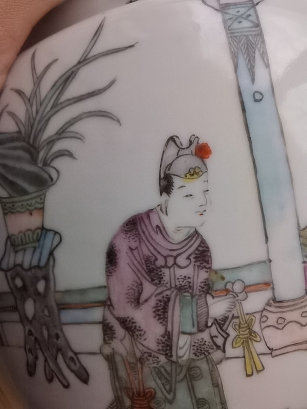 古玩陶瓷四系粥罐拍賣,當前價格4500元