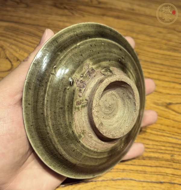 古玩陶瓷青釉盤(pán)真品鑒賞圖