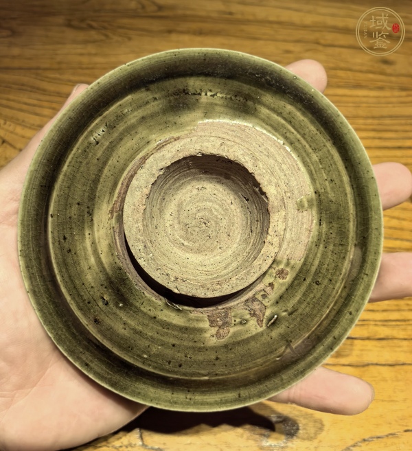 古玩陶瓷青釉盤(pán)真品鑒賞圖