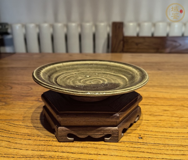 古玩青釉盤真品鑒賞圖