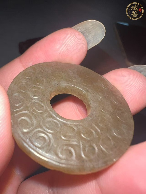 古玩玉器仿古玉璧真品鑒賞圖