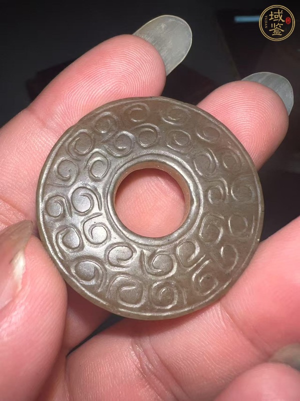 古玩玉器仿古玉璧真品鑒賞圖