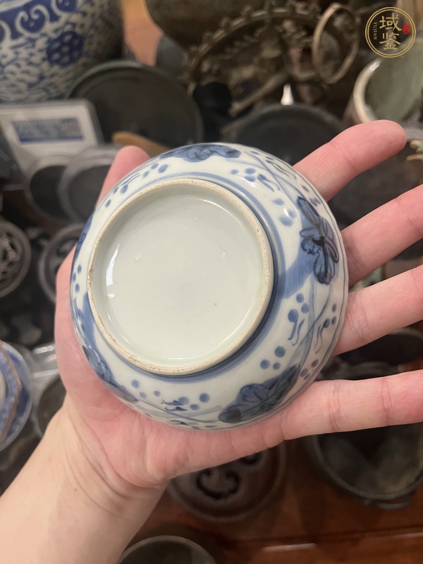 古玩陶瓷青花盤真品鑒賞圖
