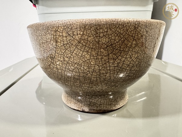 古玩陶瓷漳州窯哥釉碗真品鑒賞圖