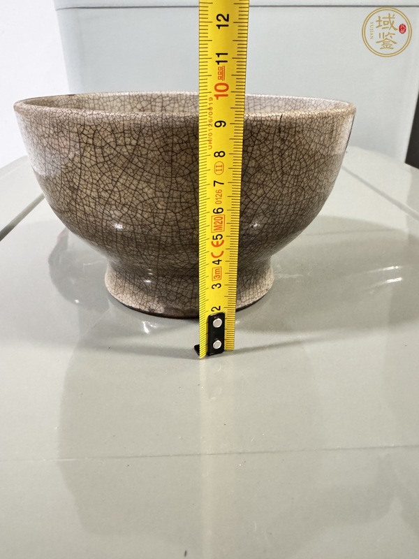古玩陶瓷漳州窯哥釉碗真品鑒賞圖