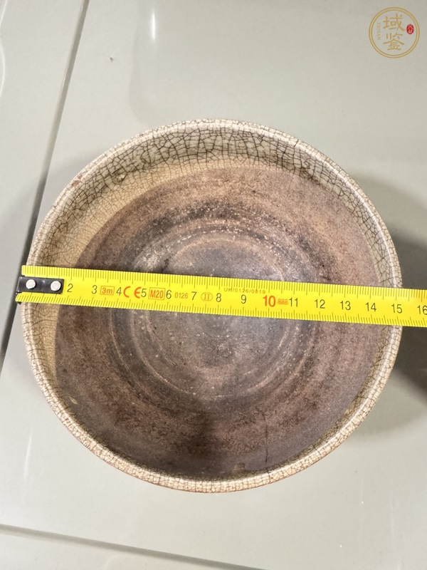 古玩陶瓷漳州窯哥釉碗真品鑒賞圖