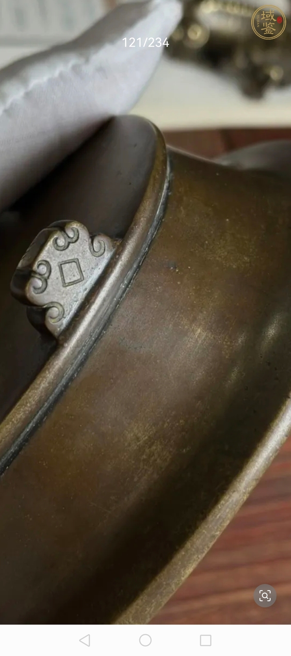 古玩銅器銅爐真品鑒賞圖