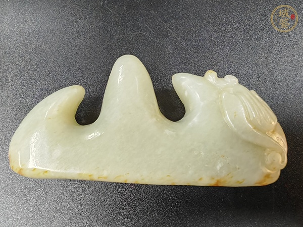 古玩玉器玉筆架真品鑒賞圖