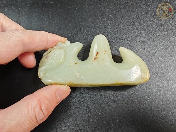 古玩玉器玉筆架真品鑒賞圖
