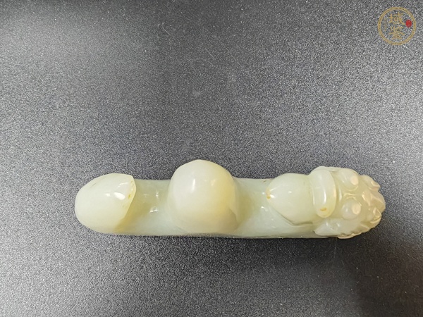 古玩玉器玉筆架真品鑒賞圖
