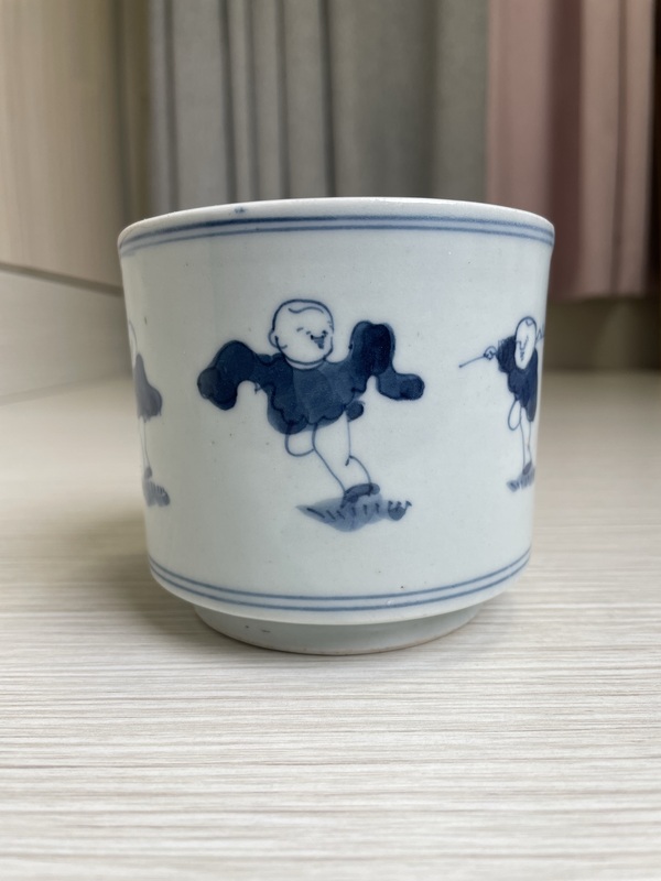 古玩轉(zhuǎn)賣清中期 大明成化年制款 嬰戲圖香爐拍賣，當前價格299元