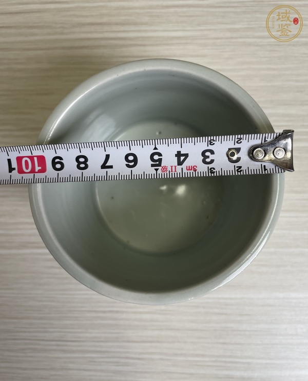 古玩陶瓷清中期 大明成化年制款 嬰戲圖香爐真品鑒賞圖
