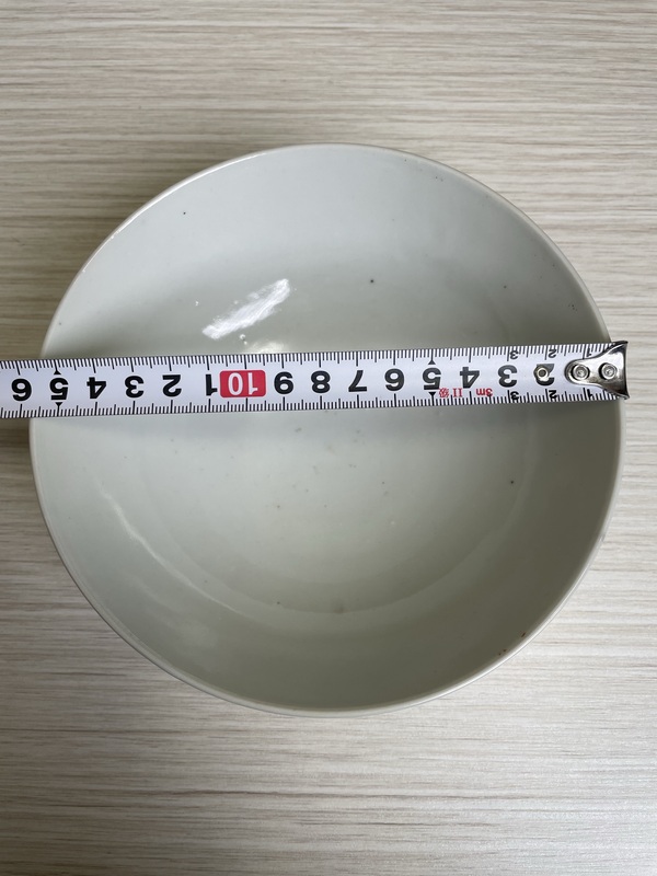 古玩陶瓷民國 名家粉彩詩文梅花大碗拍賣，當前價格650元
