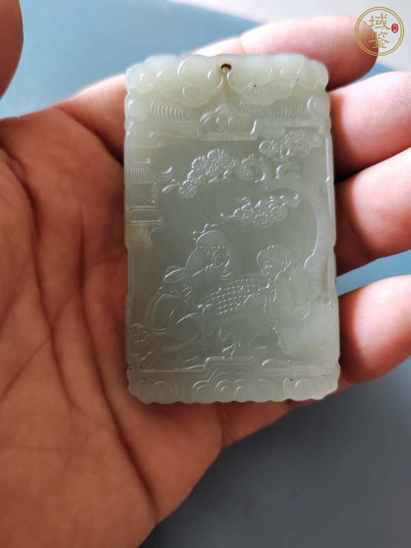 古玩玉器玉牌子真品鑒賞圖