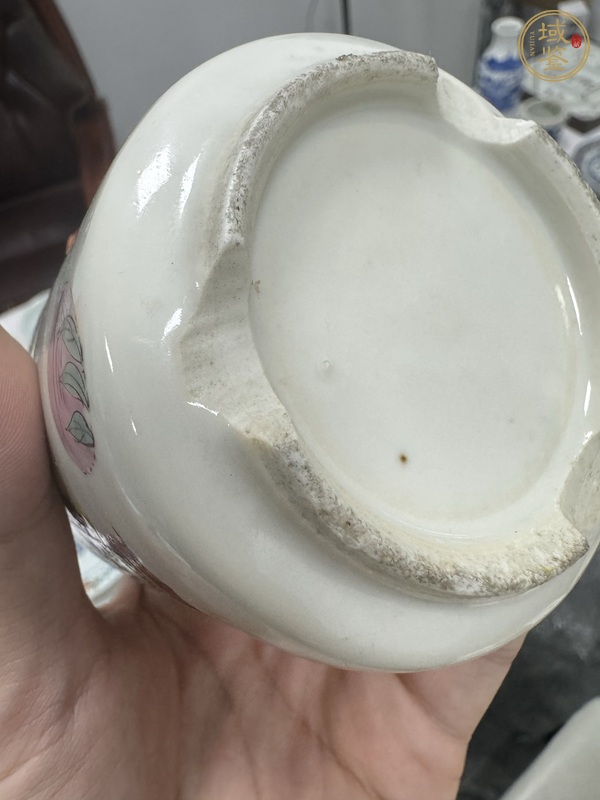 古玩陶瓷晚清粉彩參湯罐真品鑒賞圖