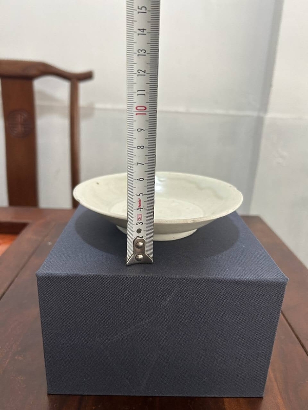 古玩陶瓷館藏級五代十國定窯白瓷葵口洗拍賣，當前價格5980元