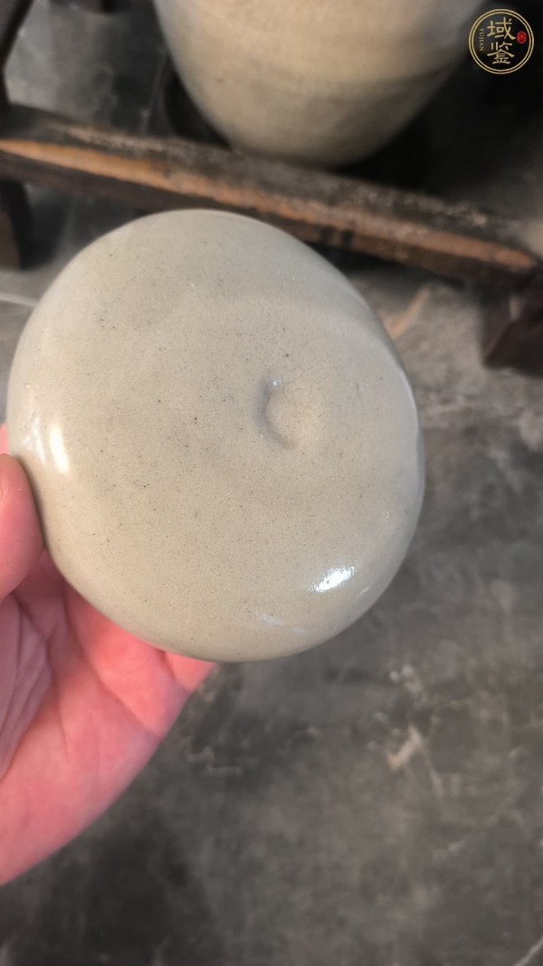 古玩陶瓷哥釉蓋罐真品鑒賞圖