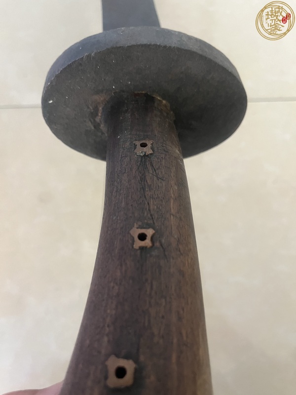 古玩雜項清代兵器刀真品鑒賞圖