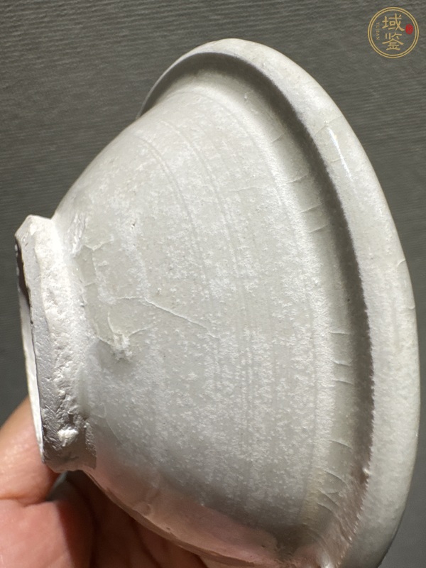 古玩陶瓷青白釉唇口碗真品鑒賞圖