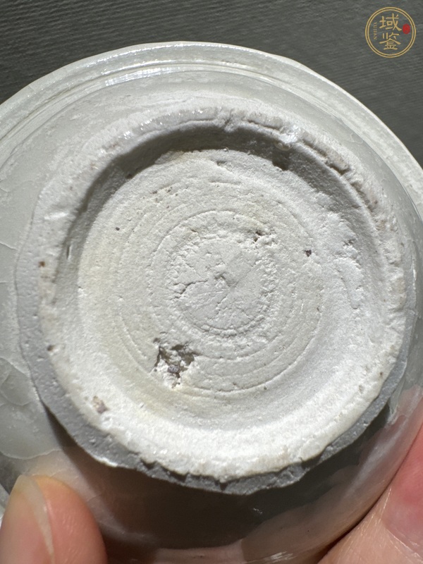 古玩陶瓷青白釉唇口碗真品鑒賞圖