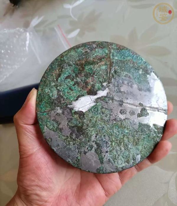 古玩銅器四乳四球虺鏡真品鑒賞圖