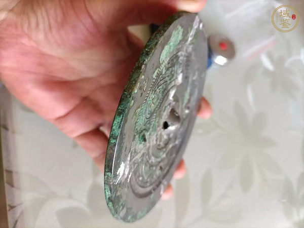 古玩四乳四球虺鏡真品鑒賞圖