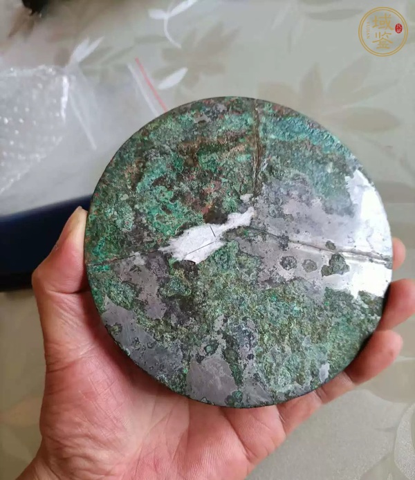 古玩銅器四乳四球虺鏡真品鑒賞圖