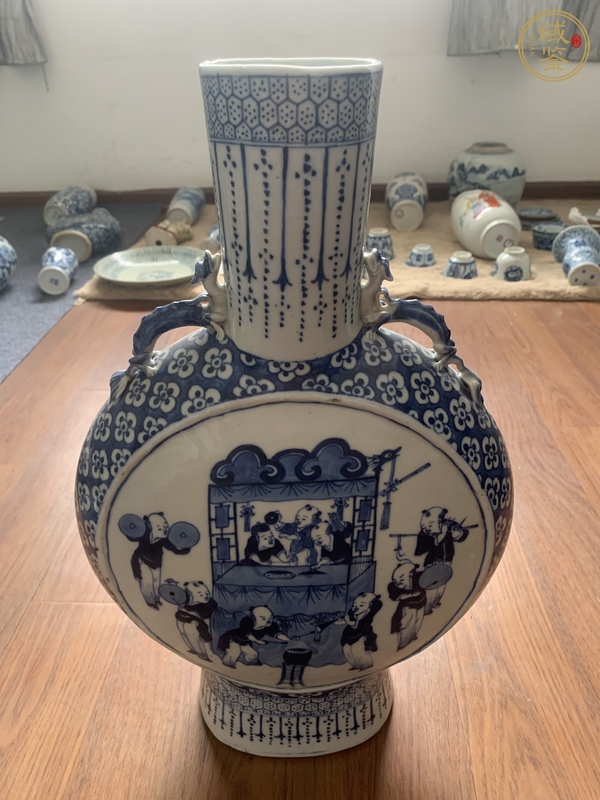 古玩瓶真品鑒賞圖