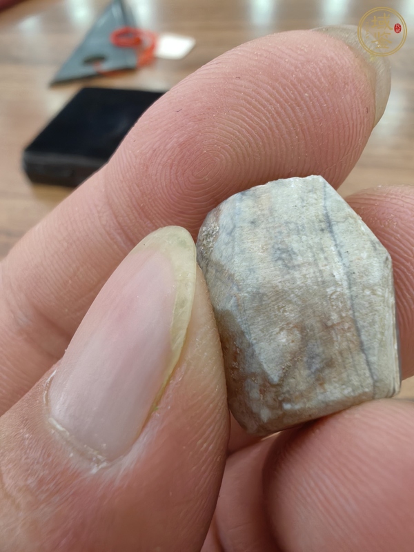 古玩玉器高古瑪瑙珠真品鑒賞圖