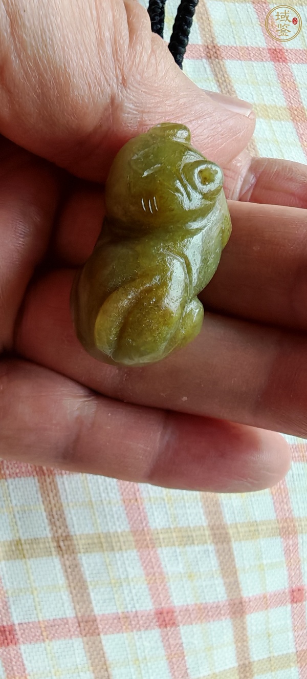 古玩玉器玉虎真品鑒賞圖