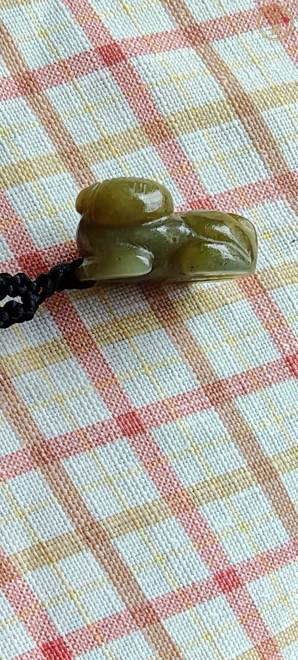 古玩玉器玉虎真品鑒賞圖