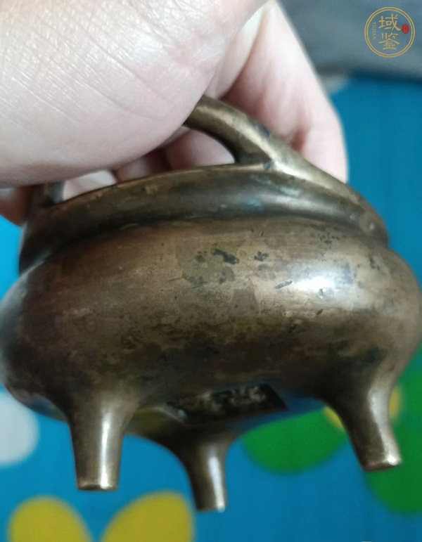 古玩橋耳爐真品鑒賞圖