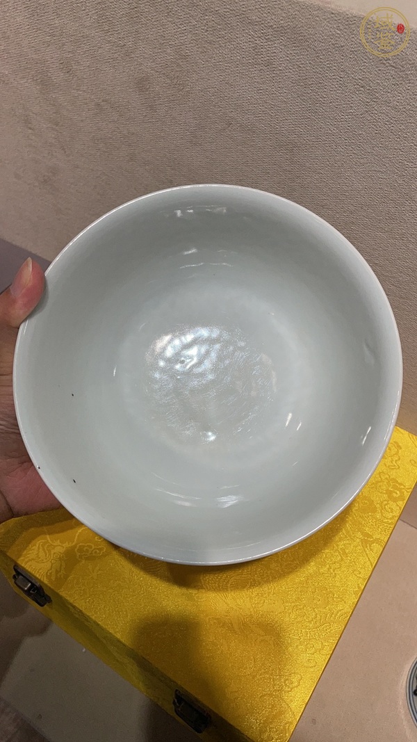 古玩陶瓷龍紋青花碗真品鑒賞圖