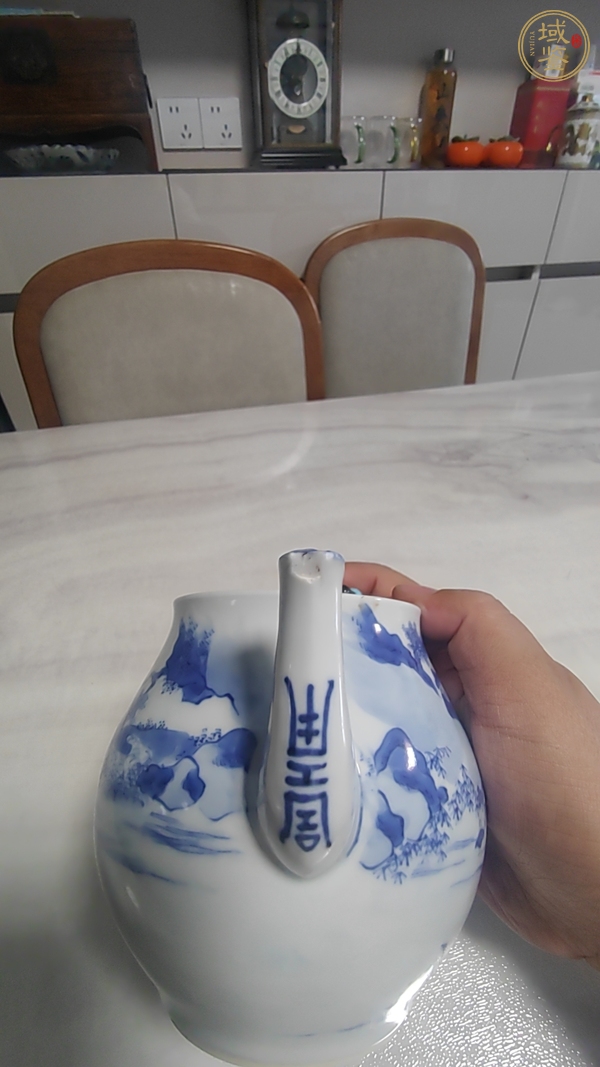 古玩陶瓷青花壺真品鑒賞圖