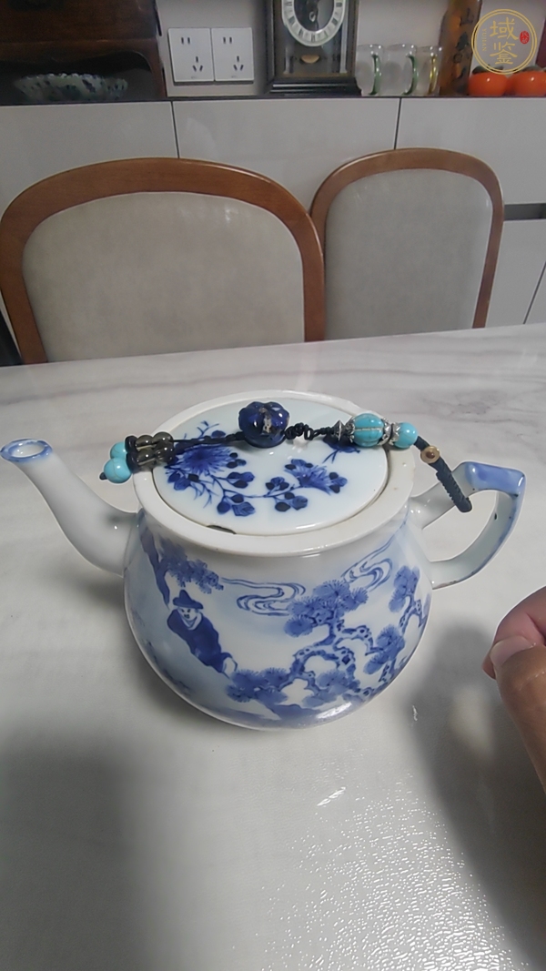古玩陶瓷青花壺真品鑒賞圖