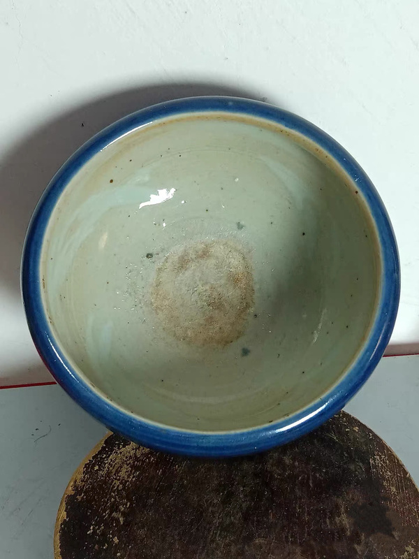 古玩陶瓷清中期霽藍釉香爐拍賣，當(dāng)前價格1800元