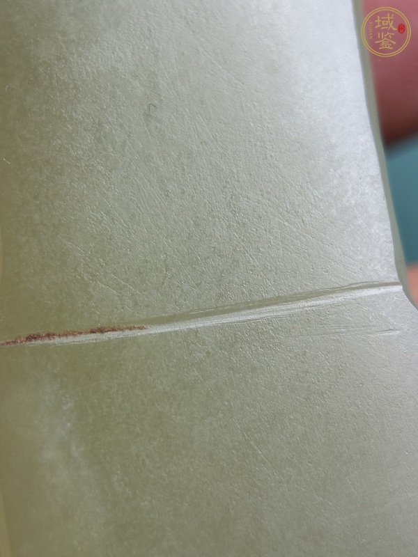 古玩玉器商代黃玉柄型器真品鑒賞圖