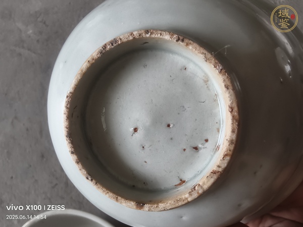 古玩陶瓷甜白釉大碗真品鑒賞圖