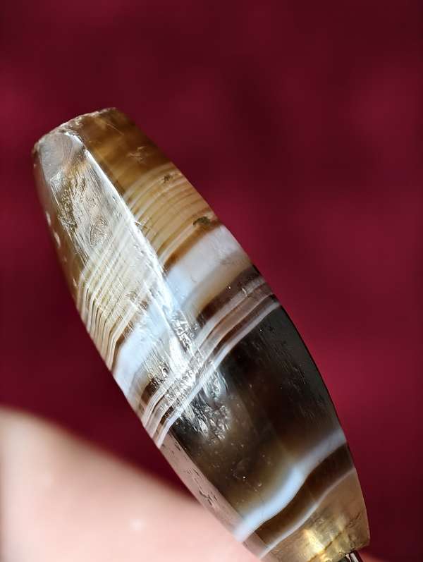 古玩玉器瑪瑙棱珠拍賣，當前價格850元