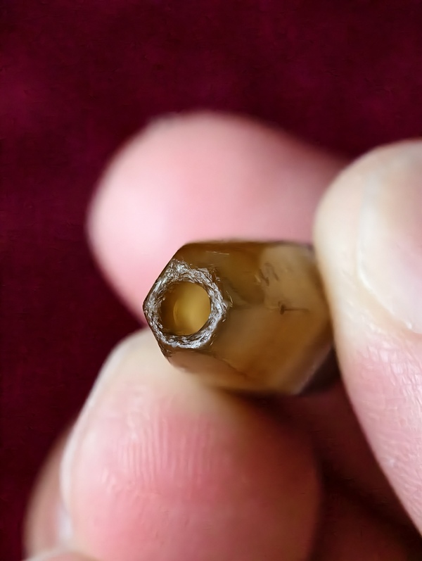 古玩玉器瑪瑙棱珠拍賣，當前價格850元