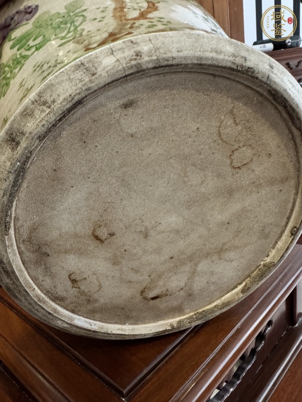 古玩陶瓷鳳紋將軍罐真品鑒賞圖
