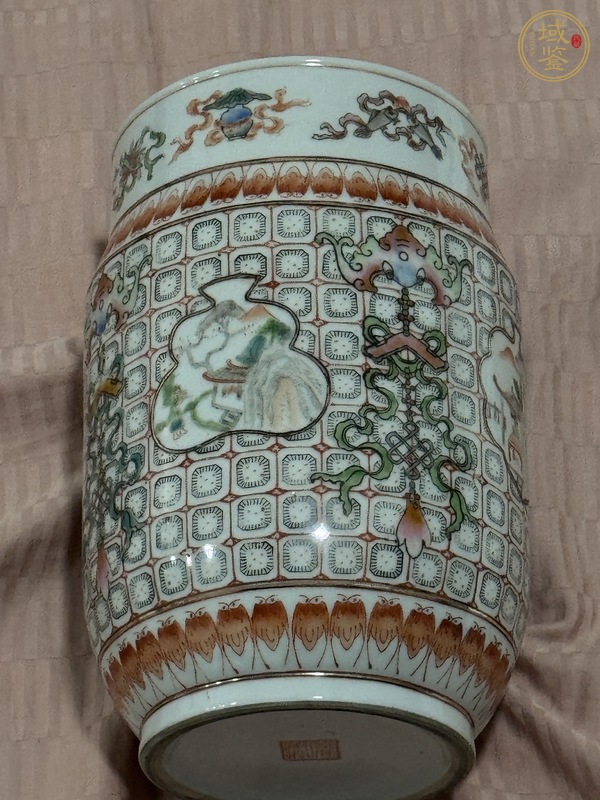 古玩陶瓷出口創(chuàng)匯期壯罐 真品鑒賞圖