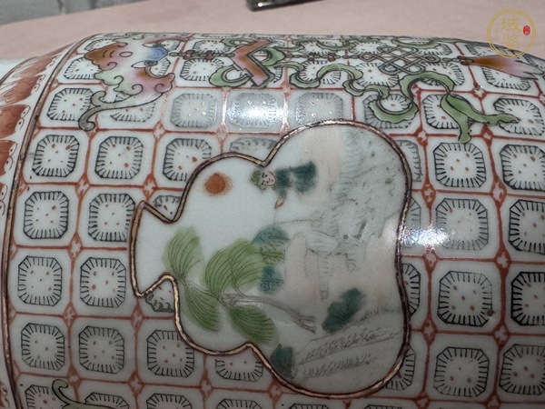 古玩出口創匯期壯罐 真品鑒賞圖