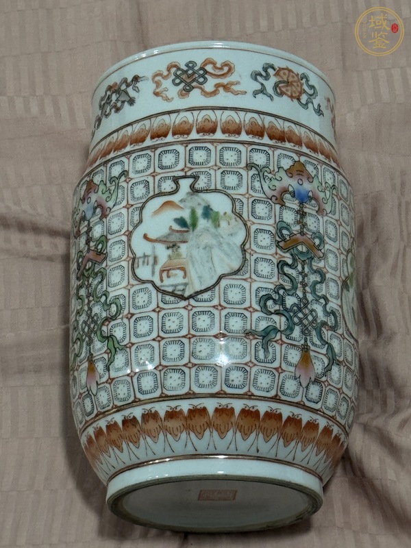 古玩陶瓷出口創(chuàng)匯期壯罐 真品鑒賞圖