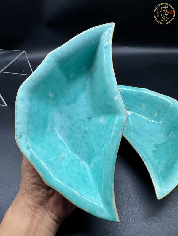 古玩陶瓷西廂記粉彩角碗真品鑒賞圖