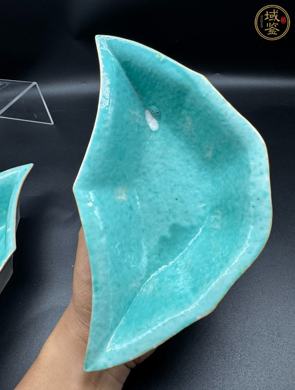 古玩陶瓷西廂記粉彩角碗真品鑒賞圖