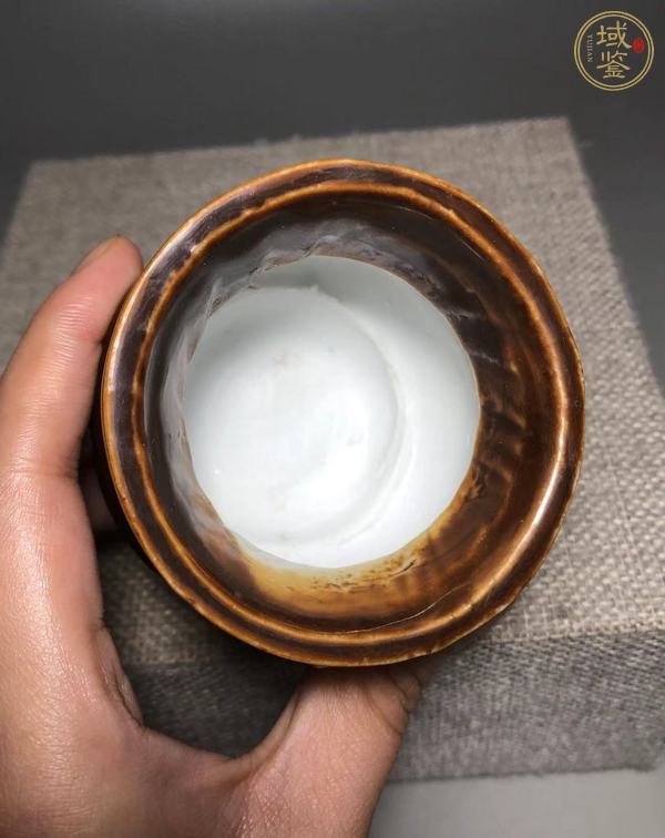 古玩陶瓷紫金釉香爐真品鑒賞圖